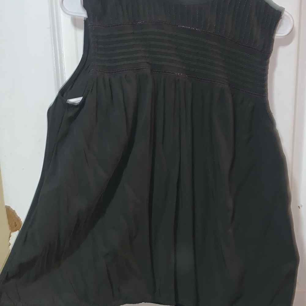 Dark gray blouse
